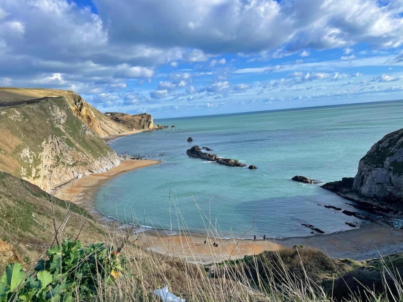 Emma'S Sea View 2-Bedroom Caravan At Durdle Door Near Wareham Dorset Уэст-Лулворт Экстерьер фото