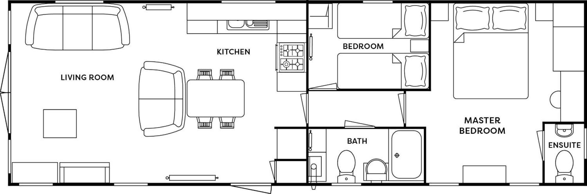 Emma'S Sea View 2-Bedroom Caravan At Durdle Door Near Wareham Dorset Уэст-Лулворт Экстерьер фото